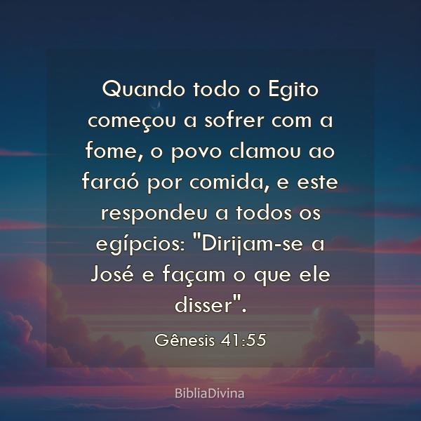 Gênesis 41:55