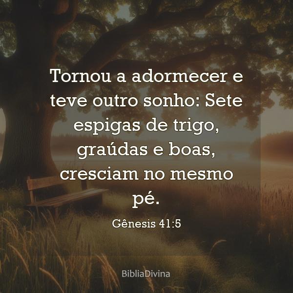 Gênesis 41:5