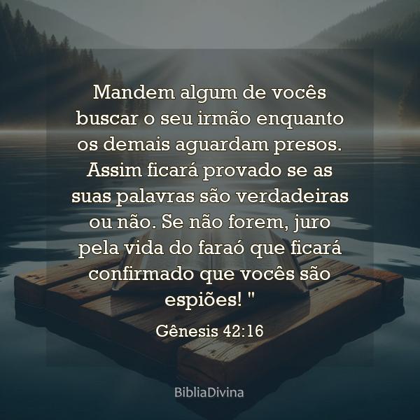 Gênesis 42:16