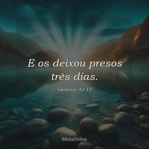 Gênesis 42:17