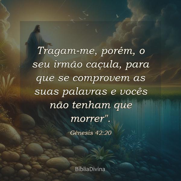 Gênesis 42:20