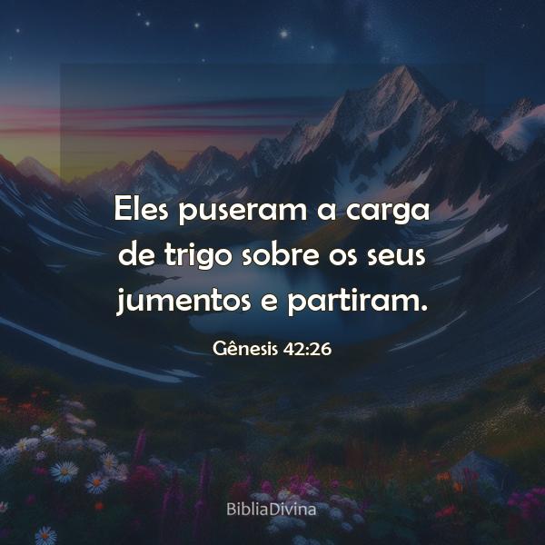 Gênesis 42:26