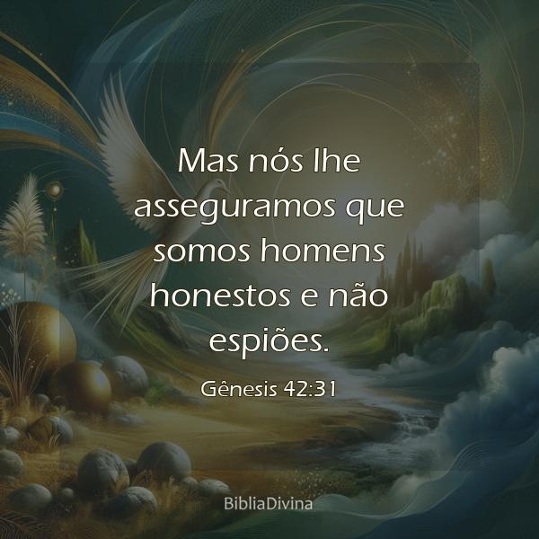 Gênesis 42:31