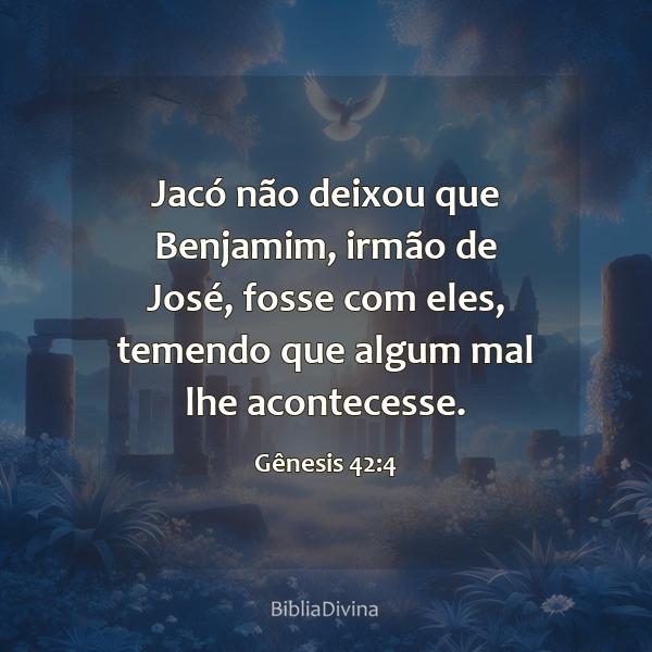 Gênesis 42:4