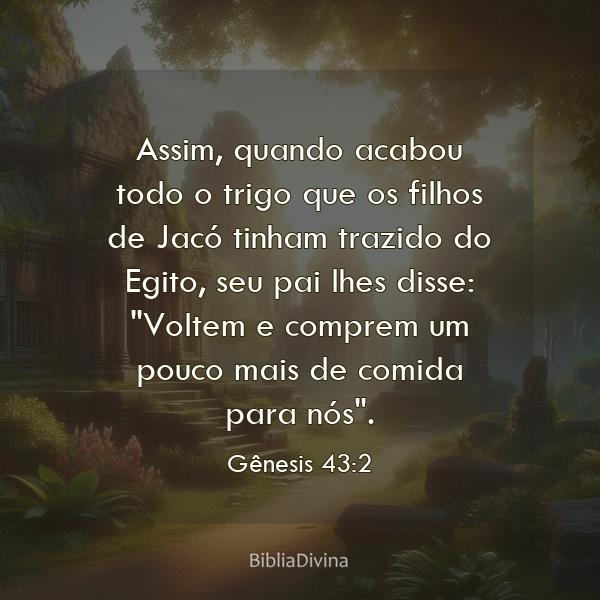 Gênesis 43:2