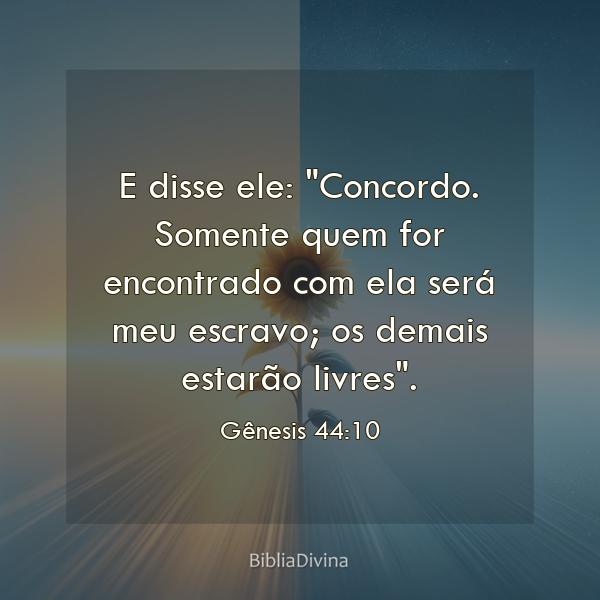 Gênesis 44:10