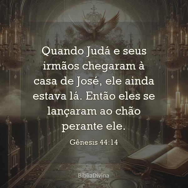 Gênesis 44:14