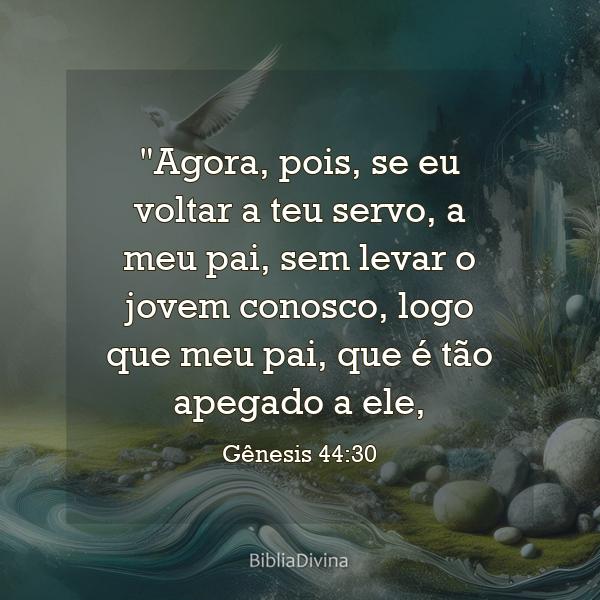 Gênesis 44:30