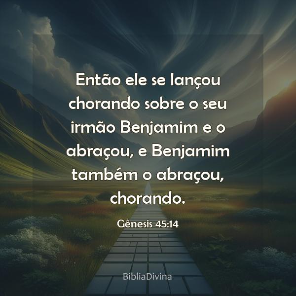 Gênesis 45:14