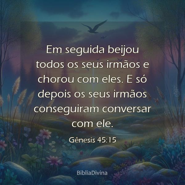 Gênesis 45:15