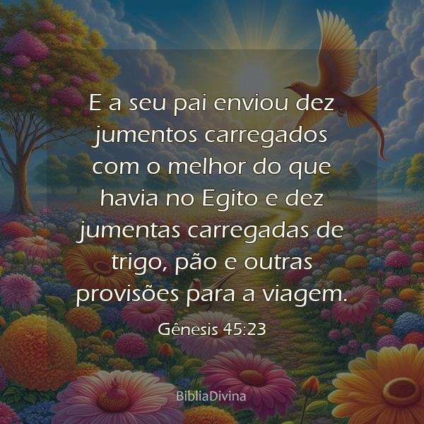 Gênesis 45:23