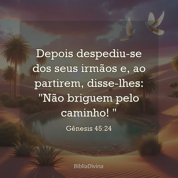 Gênesis 45:24