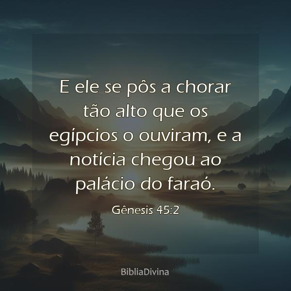 Gênesis 45:2