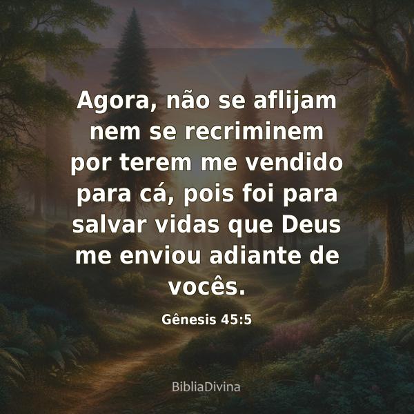 Gênesis 45:5