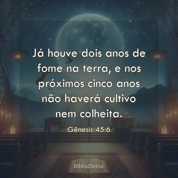 Gênesis 45:6