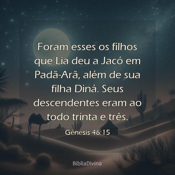 Gênesis 46:15