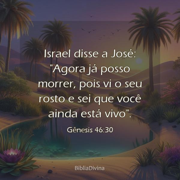 Gênesis 46:30