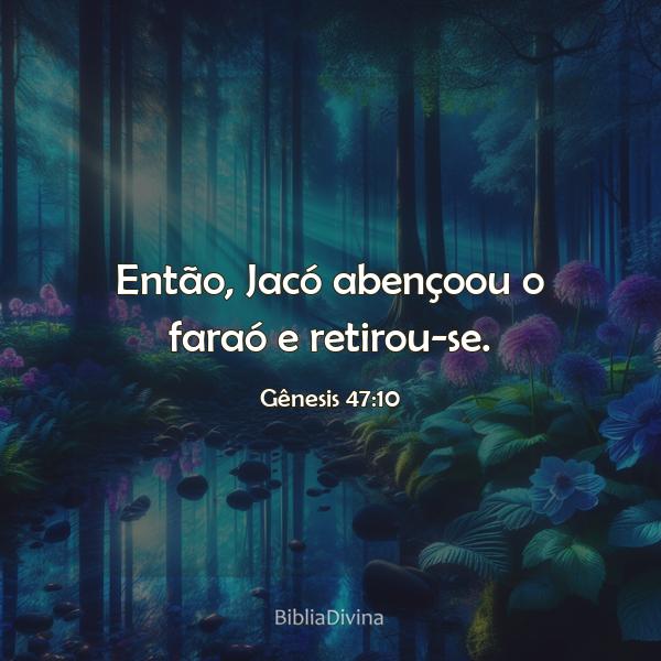 Gênesis 47:10