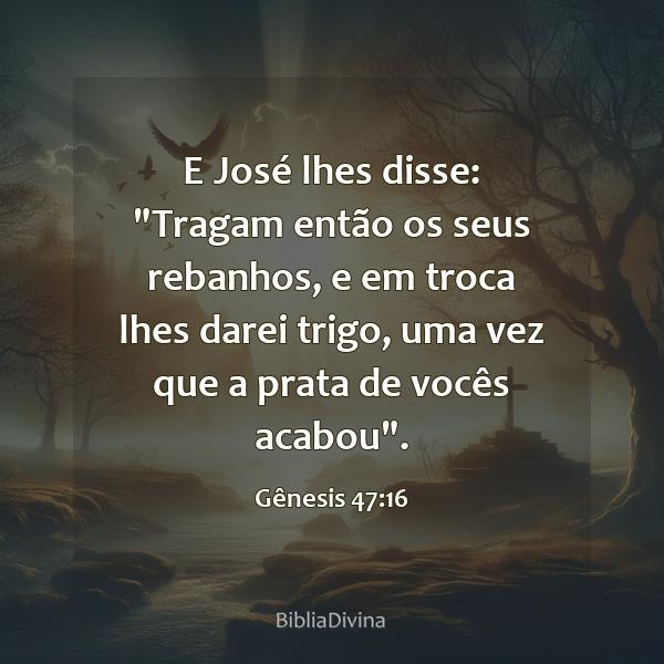 Gênesis 47:16