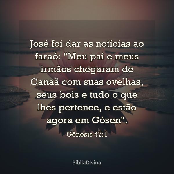 Gênesis 47:1