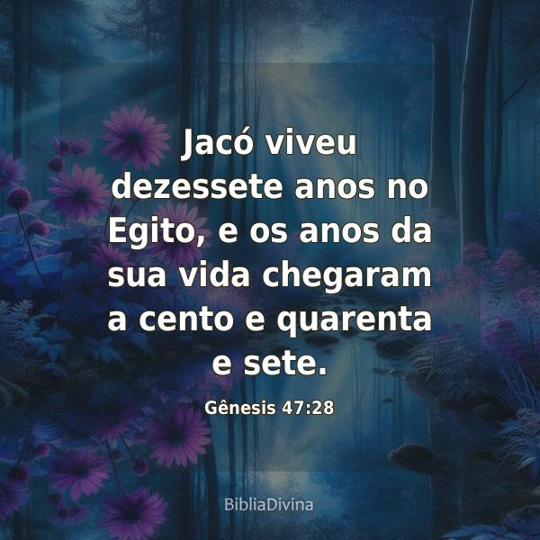 Gênesis 47:28