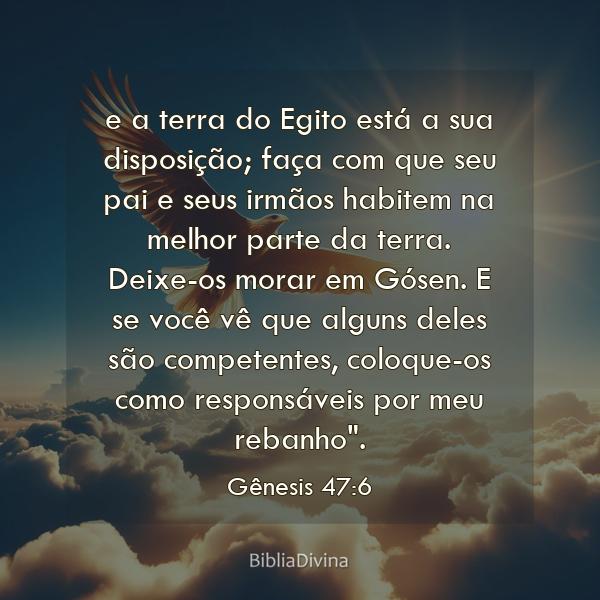 Gênesis 47:6