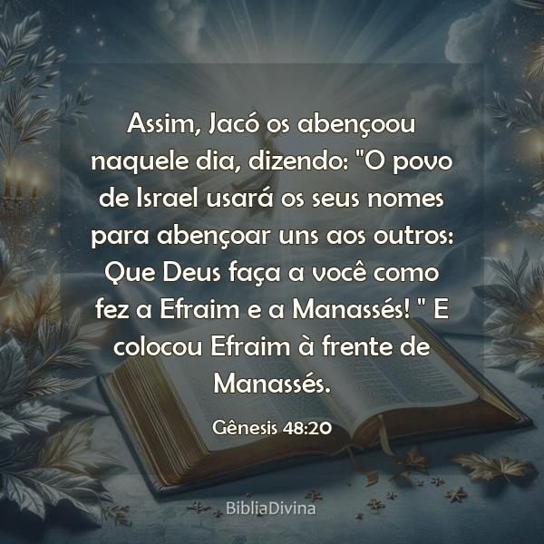 Gênesis 48:20