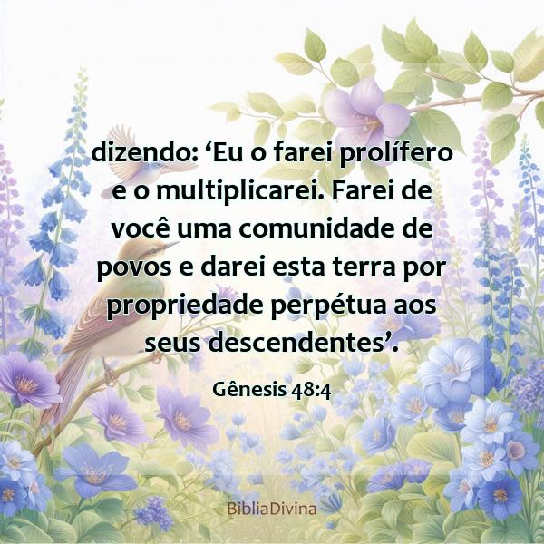 Gênesis 48:4