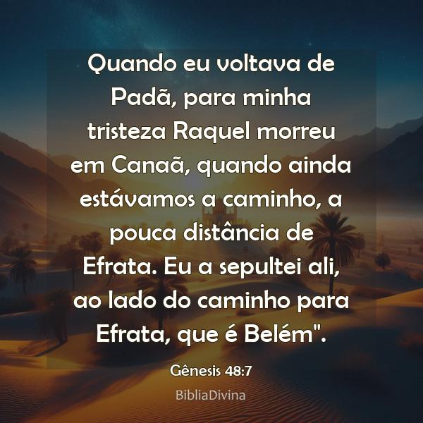 Gênesis 48:7