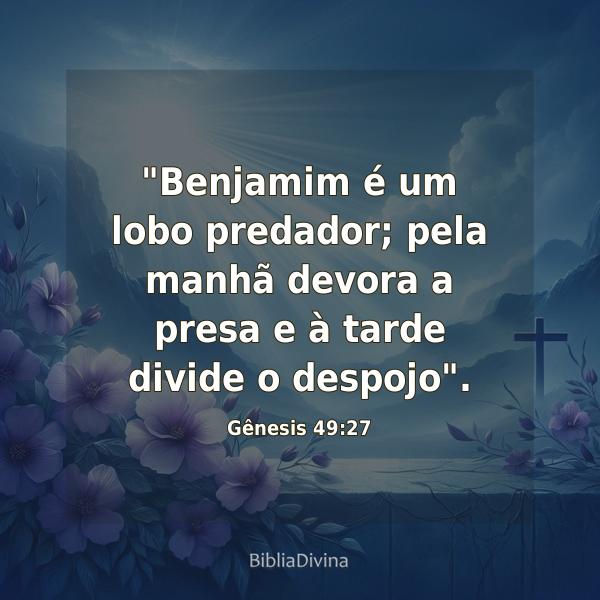 Gênesis 49:27