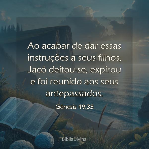 Gênesis 49:33