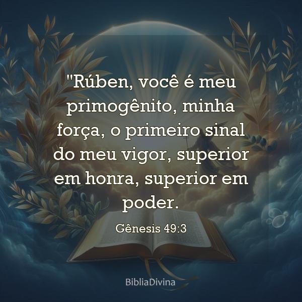 Gênesis 49:3