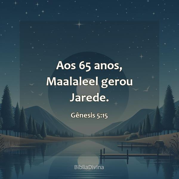 Gênesis 5:15