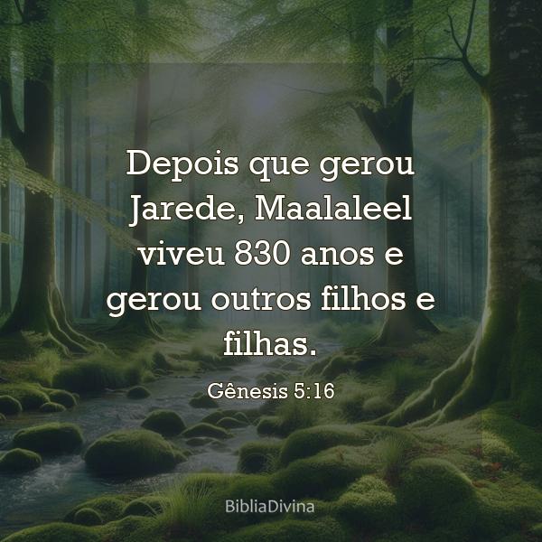 Gênesis 5:16