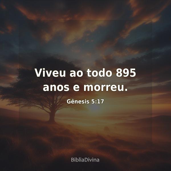 Gênesis 5:17