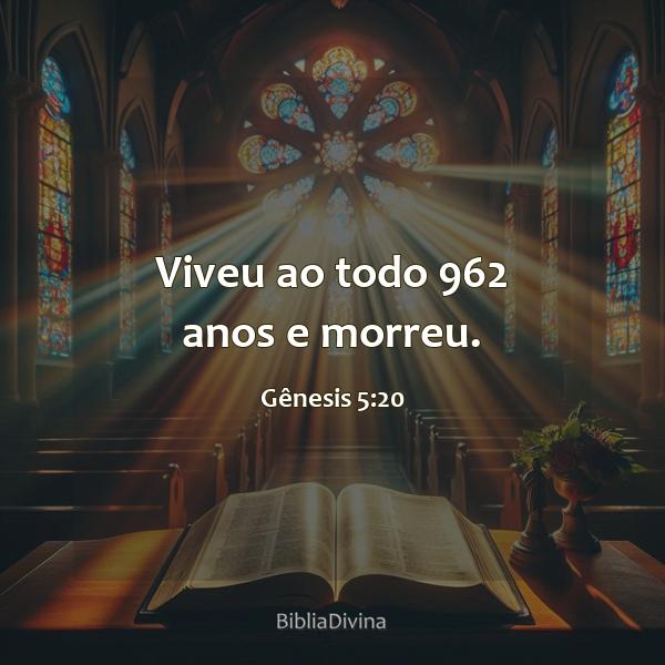 Gênesis 5:20