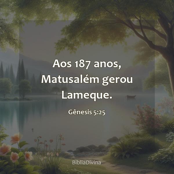 Gênesis 5:25