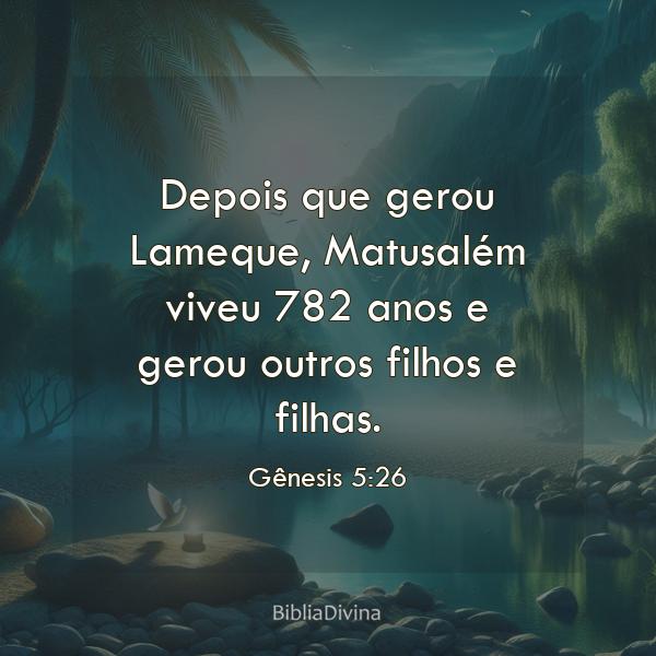 Gênesis 5:26