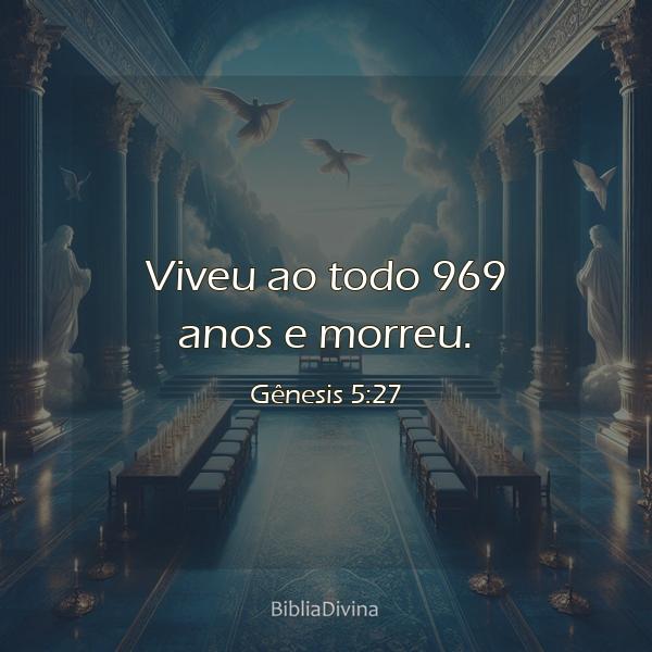 Gênesis 5:27