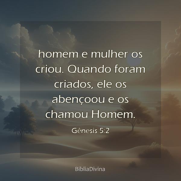 Gênesis 5:2