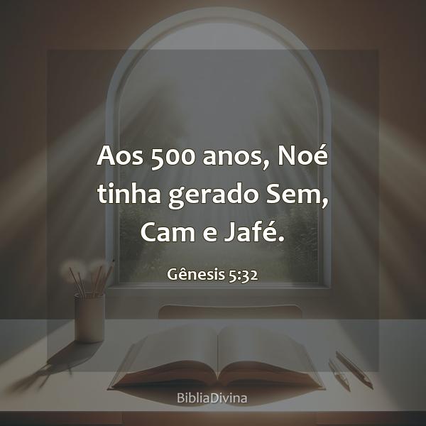 Gênesis 5:32