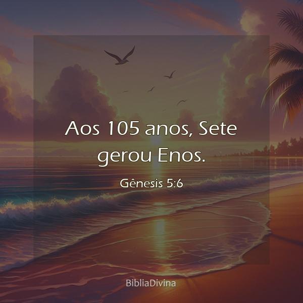 Gênesis 5:6