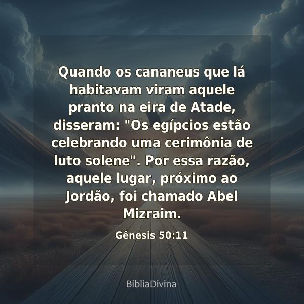 Gênesis 50:11