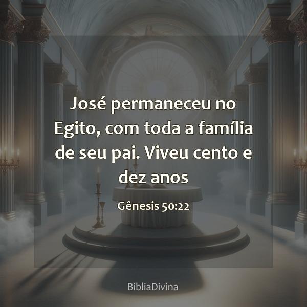 Gênesis 50:22