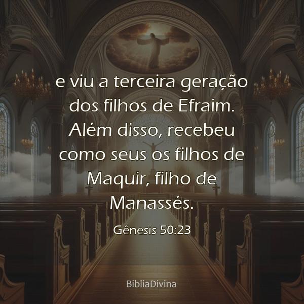 Gênesis 50:23