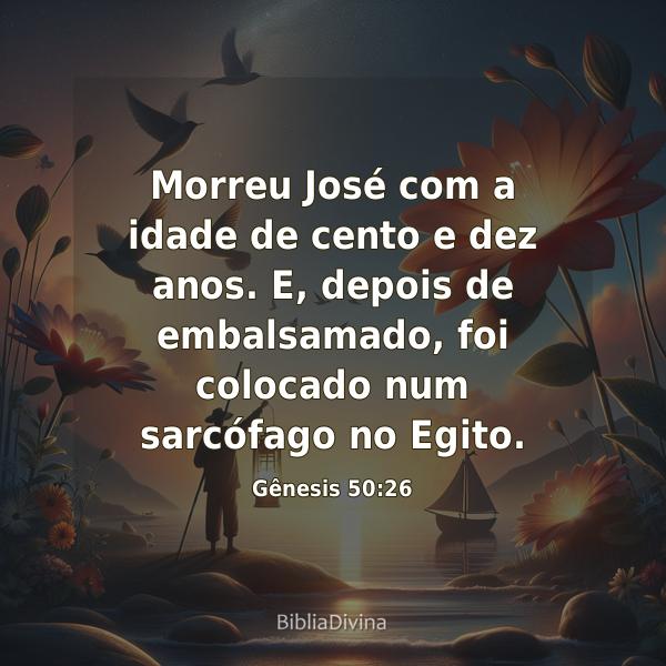 Gênesis 50:26