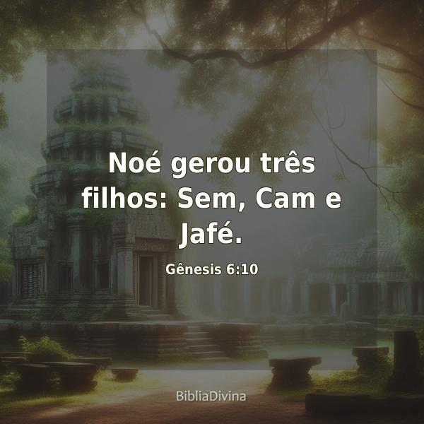 Gênesis 6:10