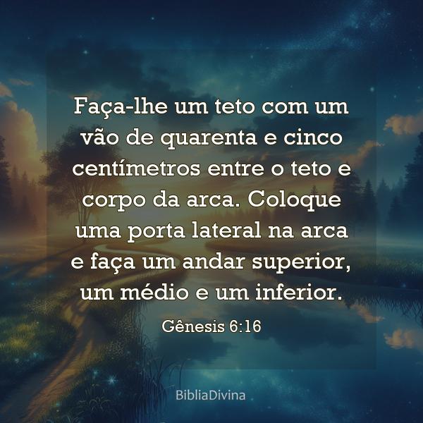 Gênesis 6:16