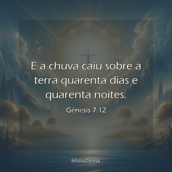 Gênesis 7:12