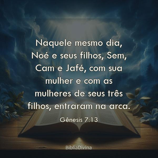 Gênesis 7:13